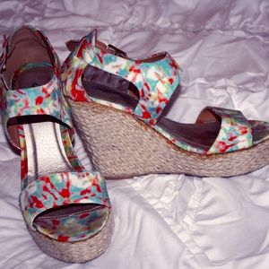 tie dye wedges